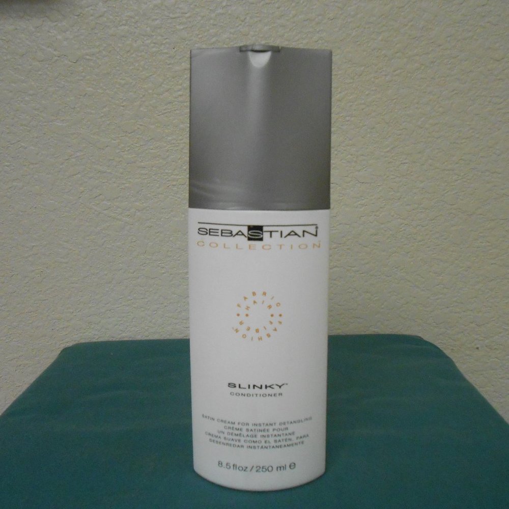 Sebastian Collection Slinky Conditioner Satin Cream Detangler 8.5 oz/250 ml New